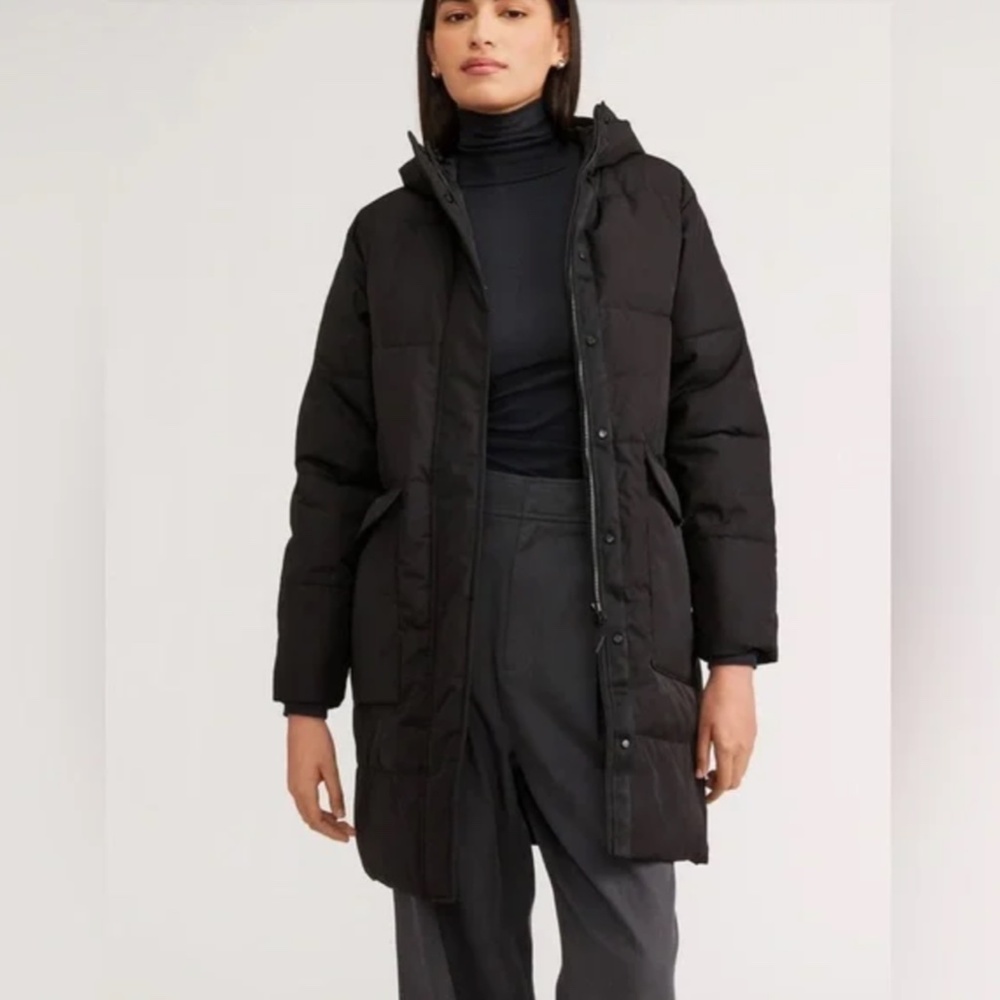 Everlane Renew Long Puffer Jacket